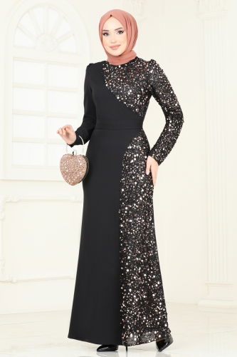 Evening Dress 2777ASMK1074 Black 