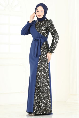 A.S.M.K. - Evening Dress 2808ASMK1074 Indigo