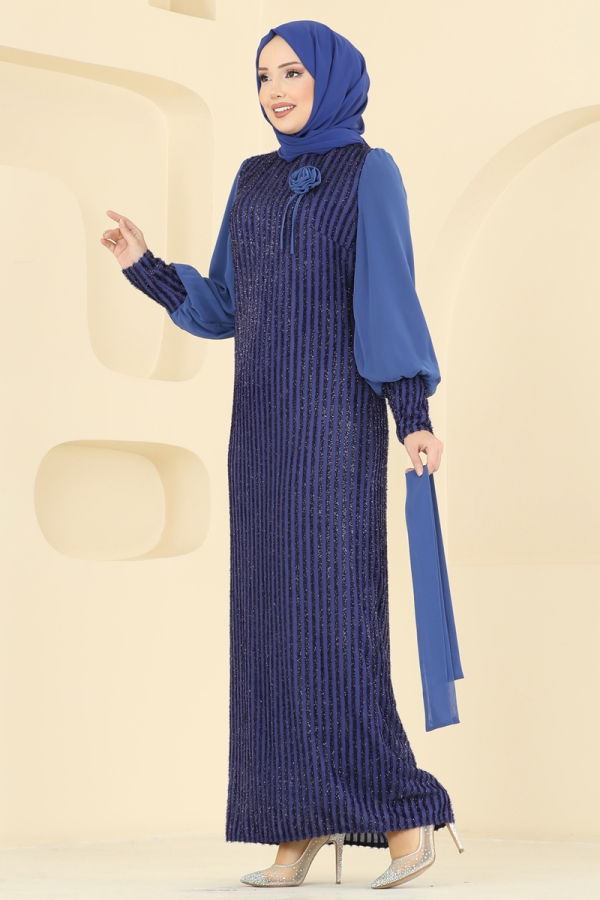 Modaselvim EVENING DRESSES Evening Dress 2841ELCK1161 Indigo