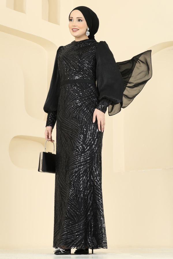 Modaselvim EVENING DRESSES Evening Dress 2854ELC1143 Black