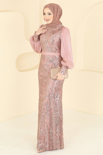 E.L.C. - Evening Dress 2854ELC1143 Rose Dried