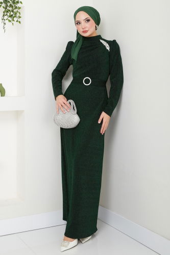 B.S.L. - Evening Dress 3009BSL1024 Emerald