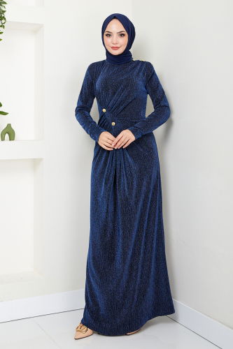 MRV B.S.S. - Evening Dress 3010BSS1025-M Navy Blue