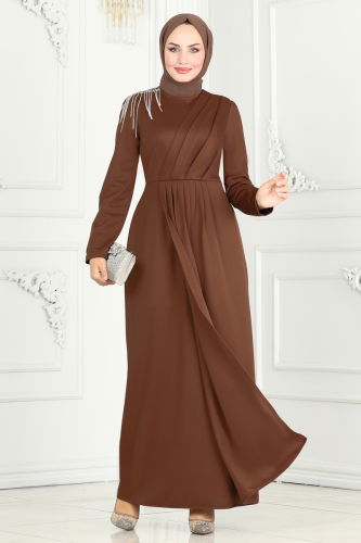 K.T.R. - Evening Dress 3018KTR750 Brown