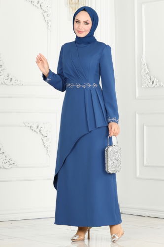 K.T.R. - Evening Dress 3020KTR750 Indigo