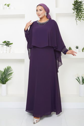 S.R.H. - Evening Dress 3884SRH861 Purple