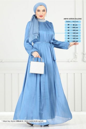 MRV Y.G.S. - Evening Dress 4023YGS898-M Blue