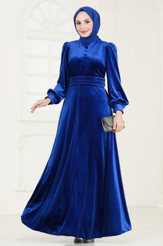 D.M.N. - Evening Dress 4259D170 Saxe