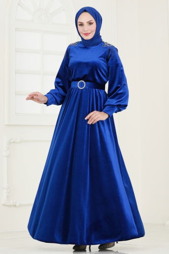 D.M.N. - Evening Dress 4266D170 Saxe