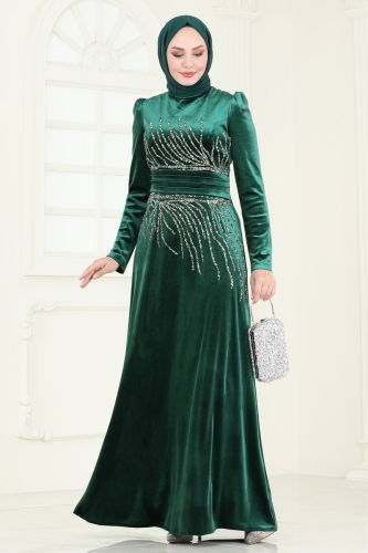 D.M.N. - Evening Dress 4345D170 Emerald