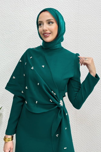 A.L.G. - فستان سهرة بترولي 4444ALG474