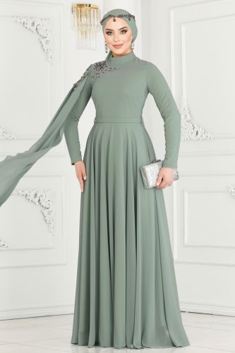 S.R.H. - Evening Dress 4547SRH861 Mint