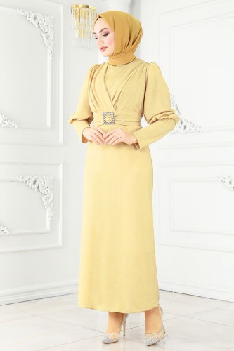 A.L.G. - Evening Dress 4549ALG474 Gold