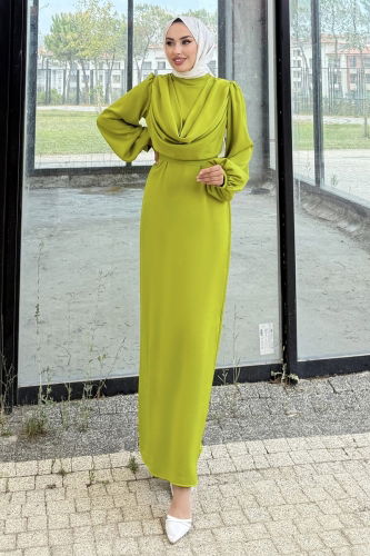 A.L.G. - Evening Dress 4550ALG474 Oil Green