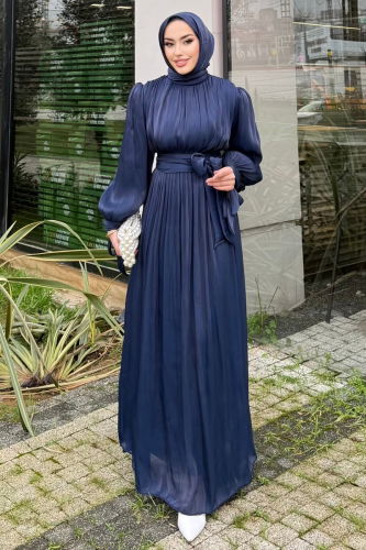 A.L.G.K. - Evening Dress 4604ALGK1170 Navy Blue