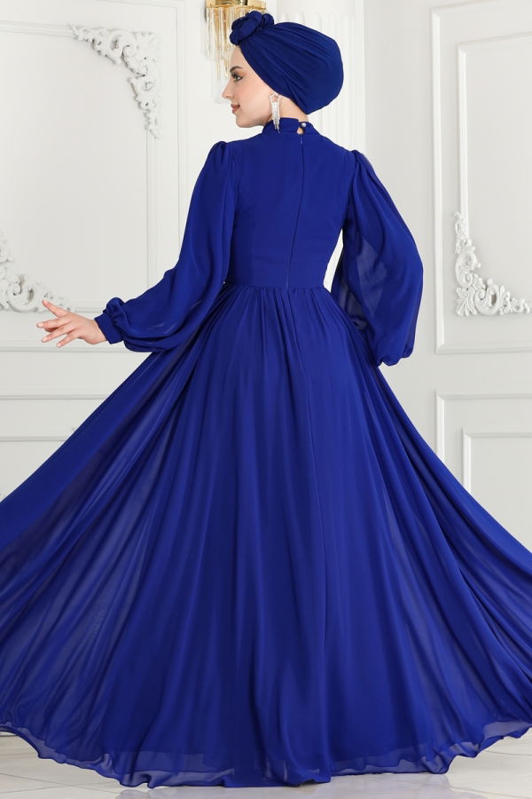 Evening Dress 4642SRH861 Saxe - 6