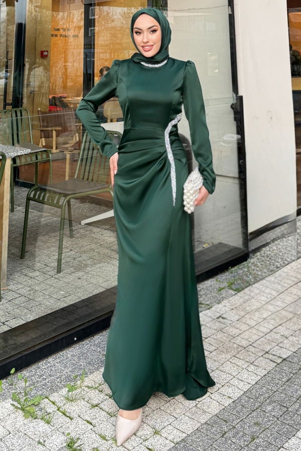Modaselvim EVENING DRESSES Evening Dress 4663ALGK1170 Emerald