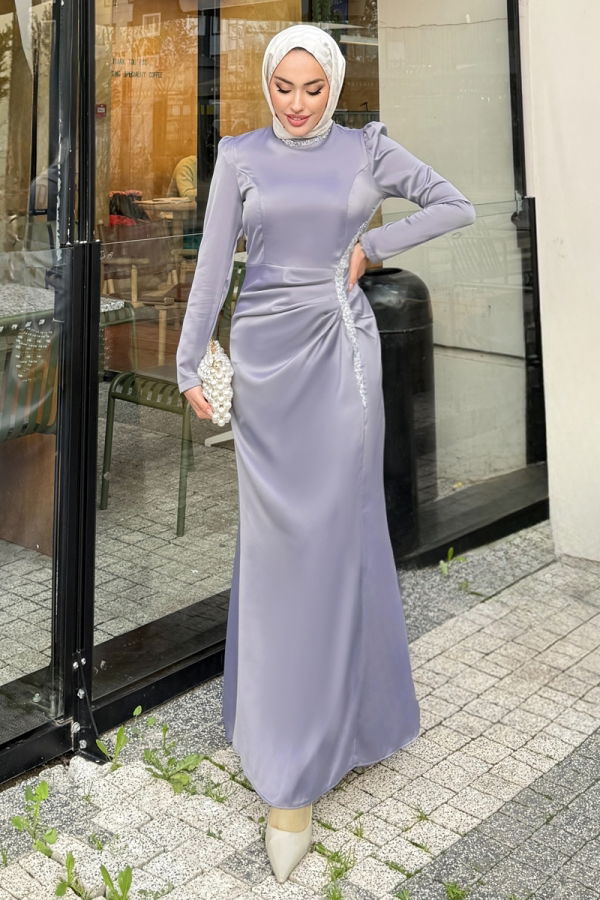 Modaselvim EVENING DRESSES Evening Dress 4663ALGK1170 Gray