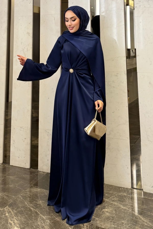 Modaselvim EVENING DRESSES Evening Dress 4664ALGK1170 Navy Blue