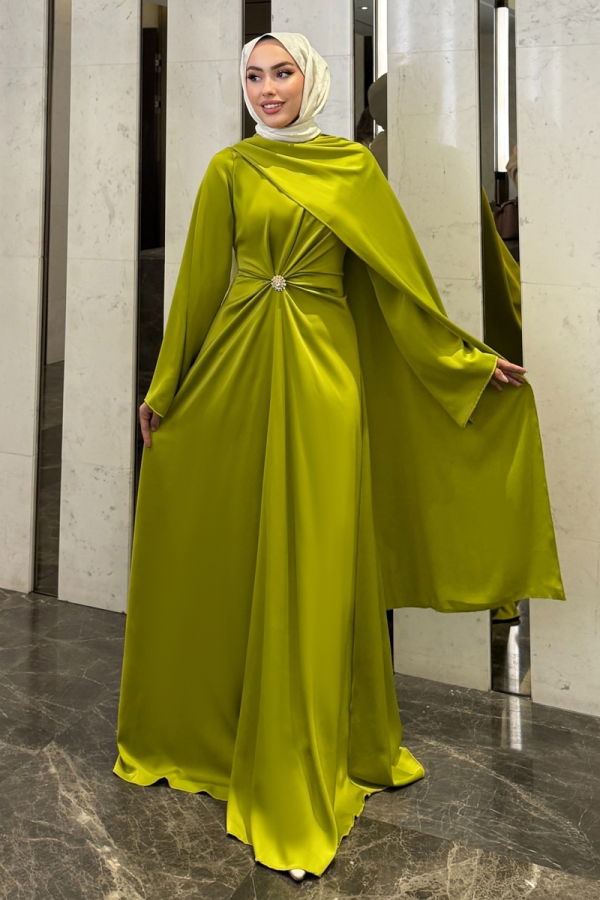 Modaselvim EVENING DRESSES Evening Dress 4664ALGK1170 Oil Green