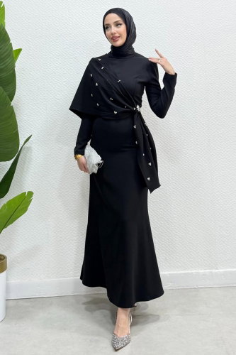 A.L.G.K. - Evening Dress 4725ALGK1170 Black