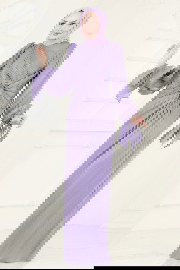 Modaselvim SUAL فستان سهرة ليلكي 4726D170