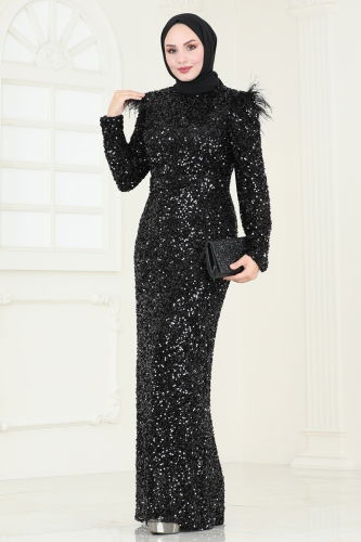 D.M.N. - Evening Dress 4762D170 Black