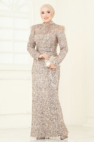D.M.N. - Evening Dress 4762D170 Gold