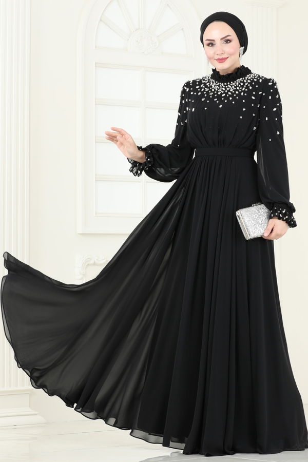 Evening Dress 4791SRH861 Black - 3