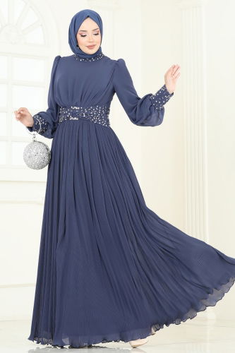 S.R.H. - Evening Dress 4924SRH861 Indigo