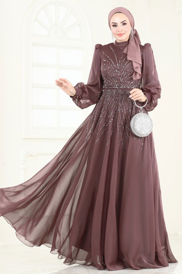 Evening Dress 4953D170 Powder Vision - 2