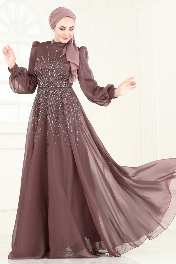 Evening Dress 4953D170 Powder Vision - 1