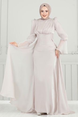 D.M.N. - فستان سهرة بيج 4986D170