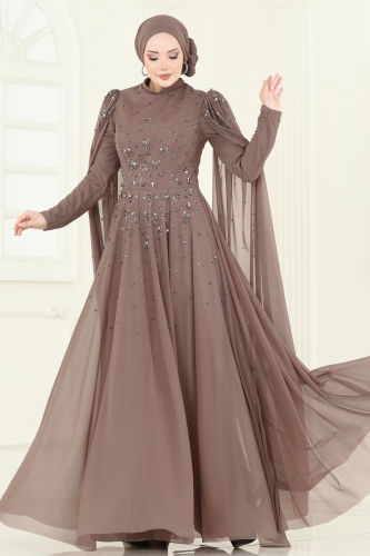 D.M.N. - Evening Dress 5117D170 Powder Vision