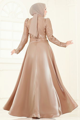 moda selvim Evening Dress 5150D170 Vision - Thumbnail