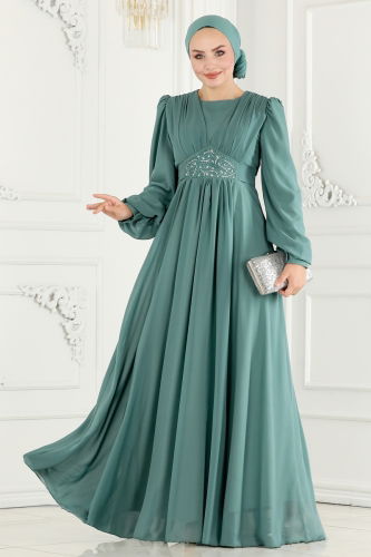 P.C.T. - EVENING DRESS 5217PCT864 Mint