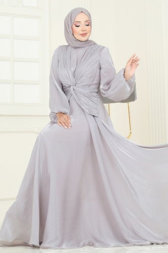 D.M.N. - Evening Dress 5286D170 Gray