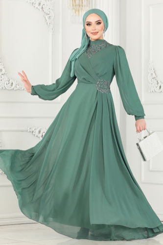 A.L.M. - Evening Dress 52882ALM181 Mint