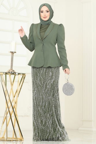 D.M.N.K. - طقم اخضر عفني 5323DMNK1166