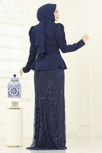 moda selvim Combined 5323DMNK1166 Navy Blue - Thumbnail