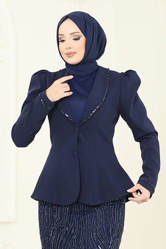 moda selvim Combined 5323DMNK1166 Navy Blue - Thumbnail