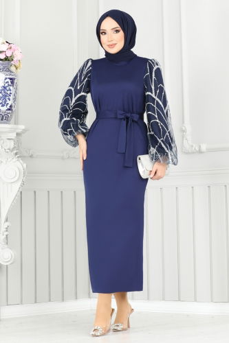 E.D.F. - Evening Dress 5601EDF311 Navy Blue