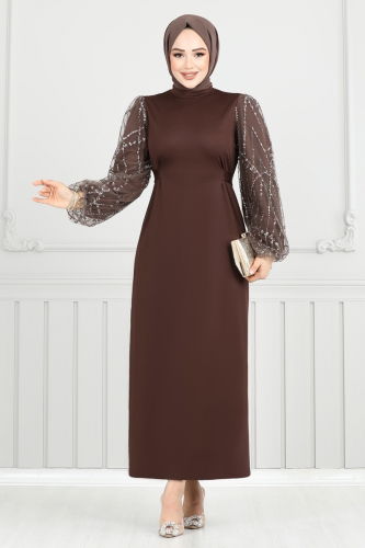 E.D.F. - Evening Dress 5602EDF311 Brown