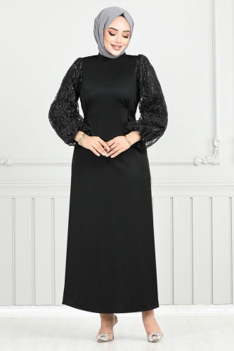 MRV E.N.D. - فستان سهرة أسود 5602END900-M