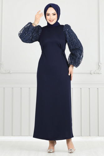 MRV E.N.D. - Evening Dress 5602END900-M Navy Blue