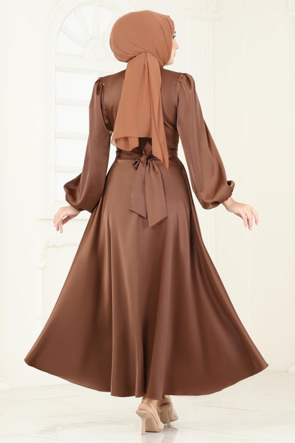 Evening Dress 5603EDF311 Brown - 5