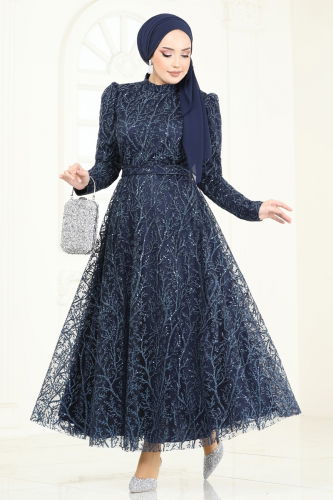 E.D.F. - Evening Dress 5605EDF311 Navy Blue