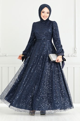 MRV E.N.D. - Evening Dress 5611END900-M Navy Blue