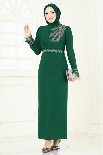 E.D.F. - Evening Dress 5642EDF311 Emerald