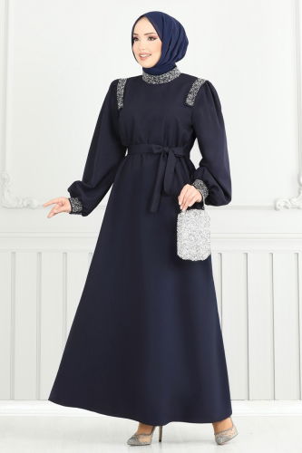 E.D.F. - Evening Dress 5656EDF311 Navy Blue